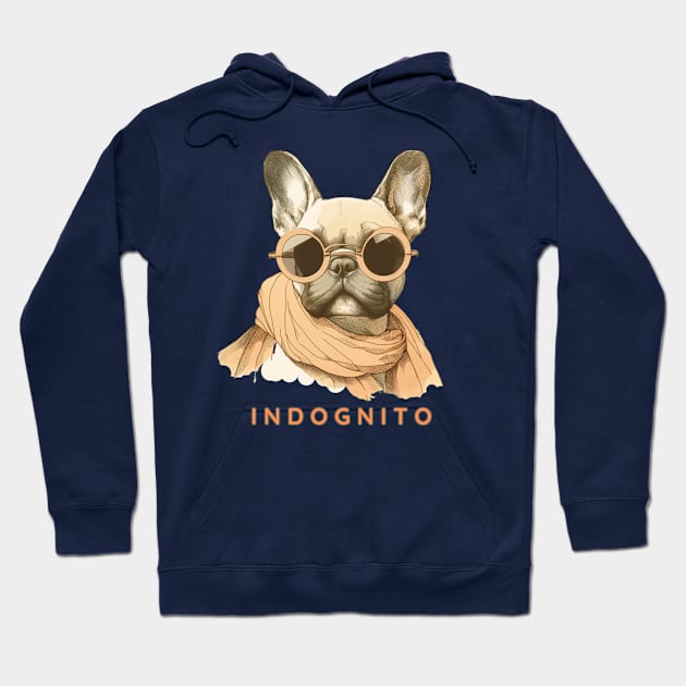 French Bulldog Indognito Hoodie by ZogDog Pro